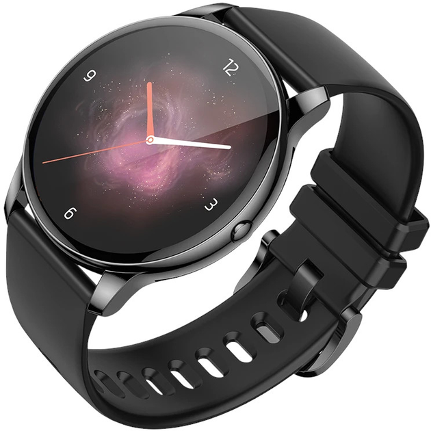 Smartwatch Hoco Y10 Pro AMOLED Sport Black (HOCOACC104) - obraz 3