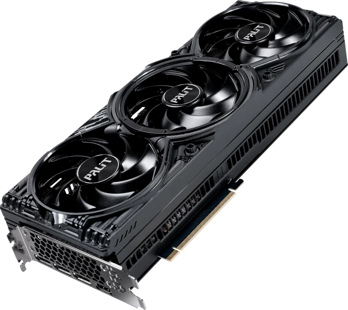 Karta graficzna Palit PCI-Ex GeForce RTX 5070 GamingPro 12GB GDDR7 (192bit) (2512/28000) (HDMI, 3 x DisplayPort) (NE75070019K9-GB2050A) - obraz 5