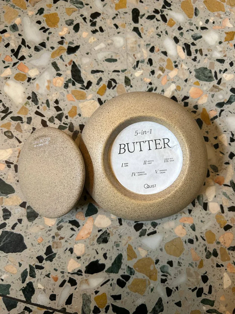 Бальзам для тіла Oquist Cosmetics 5in1 Butter Pebble Waterless Sand 200 мл (4757585044207) - зображення 7
