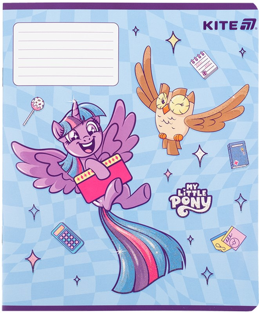 Набір шкільних зошитів Kite My Little Pony 12 аркушів у клітинку 25 шт (LP25-232) - зображення 12