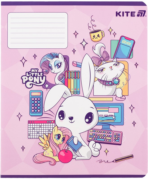 Набір шкільних зошитів Kite My Little Pony 12 аркушів у клітинку 25 шт (LP25-232) - зображення 15
