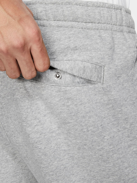 Spodnie dresowe męskie Nike Club Fleece BV2737-063 2XL Szare (193147714401) - obraz 6