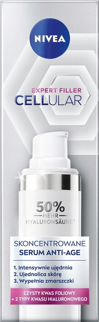 Serum do twarzy Nivea Cellular Expert Filler przeciwstarzeniowe 40 ml (4006000111698) - obraz 3