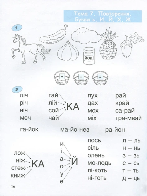 Книга 365 дней до НУШ. Детская грамота. Шаг 3. Буквенный период + Касса букв/ Удовенко Н.М. (9789669452337) - изображение 2