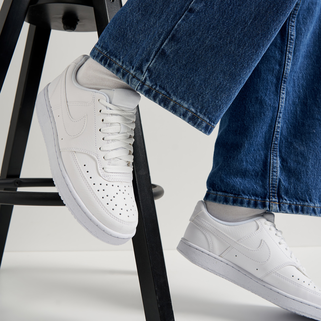 Жіночі кеди низькі Nike W Court Vision Lo Nn DH3158-101 40.5 (9US) Білі (195237032037) - зображення 2