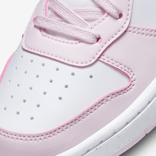 Sneakersy młodzieżowe dziewczęce Nike Court Borough Low Recraft (Gs) DV5456-105 40 (7YUS) Białe (196968173617) - obraz 7