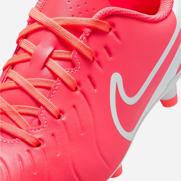 Підліткові бутси для хлопчика Nike Jr Legend 10 Club Fg/Mg DV4352-800 38.5 (6YUS) Червоні (197602975161) - зображення 8