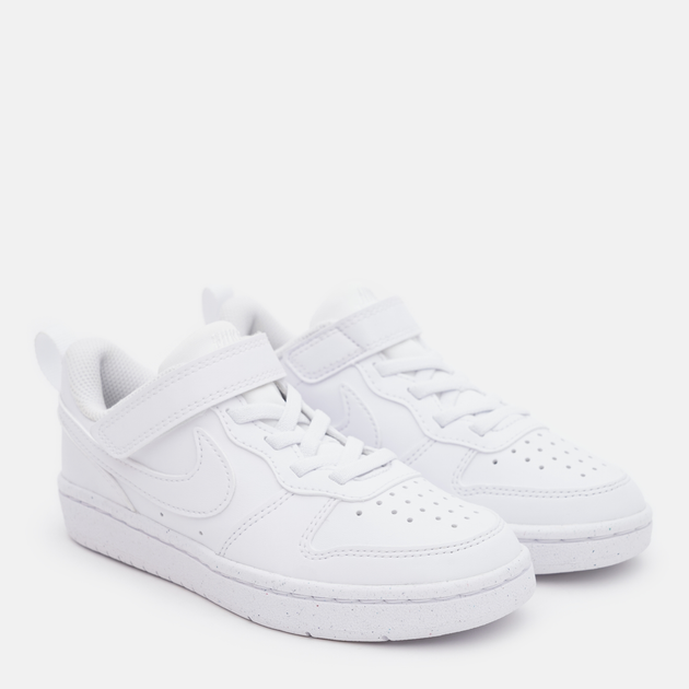 Дитячі кеди для хлопчика Nike Court Borough Low Recraft (Ps) DV5457-106 29.5 (12CUS) Білі (196968174171) - зображення 2