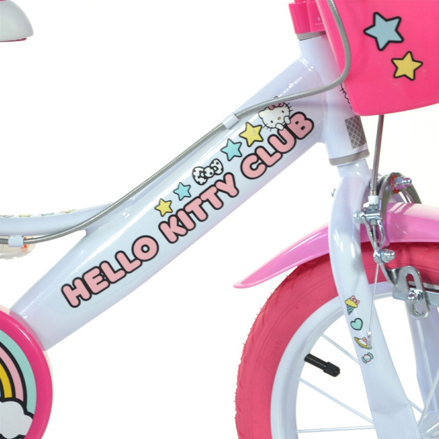 Rower dziecięcy Dino Bikes Hello Kitty 14" (DINO144R-HK2) - obraz 3