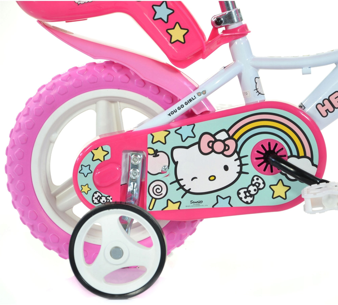 Rower dziecięcy Dino Bikes Hello Kitty 14" (DINO144R-HK2) - obraz 5