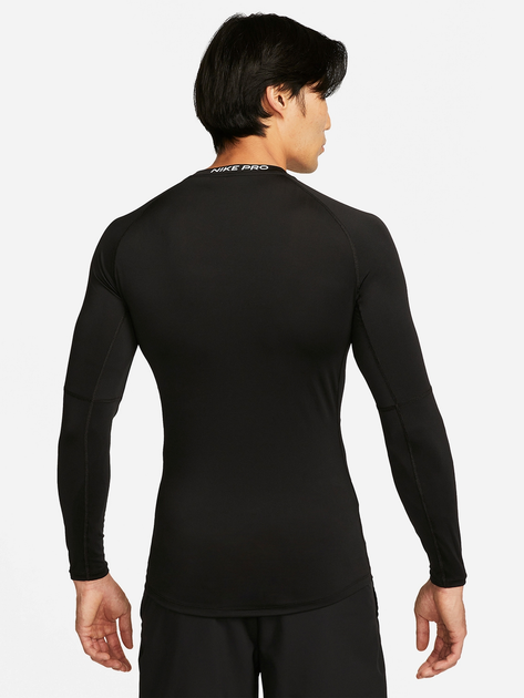 Рашгард чоловічий Nike M Np Df Tight Top Ls FB7919-010 L Чорний (196608737308) - зображення 2