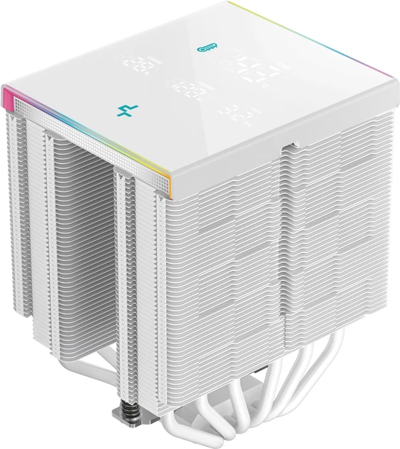 Процесорний кулер DeepCool AK620 Digital Pro White (R-AK620-WHAPMN-G) - зображення 7