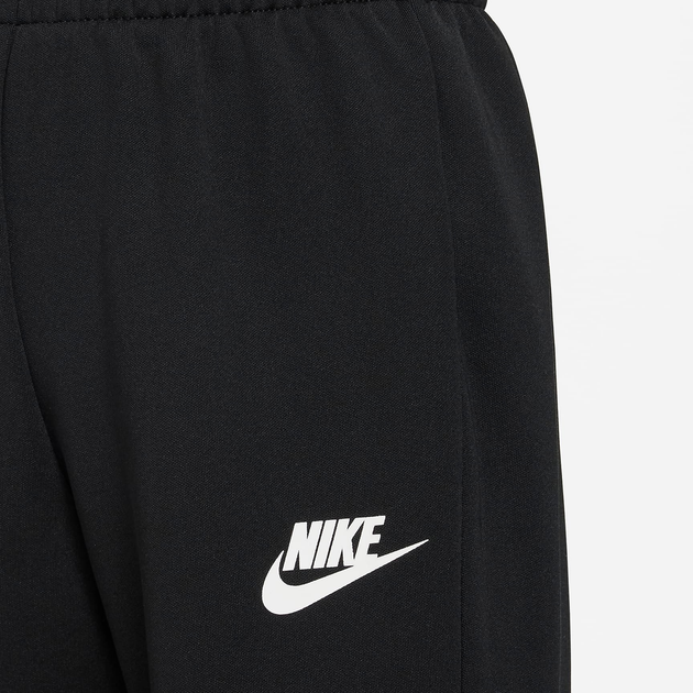 Дитячий спортивний костюм для дівчинки Nike K Nsw Tracksuit Poly Fz Hbr FD3067-010 134-140 см (M) Чорний (196607053041) - зображення 7