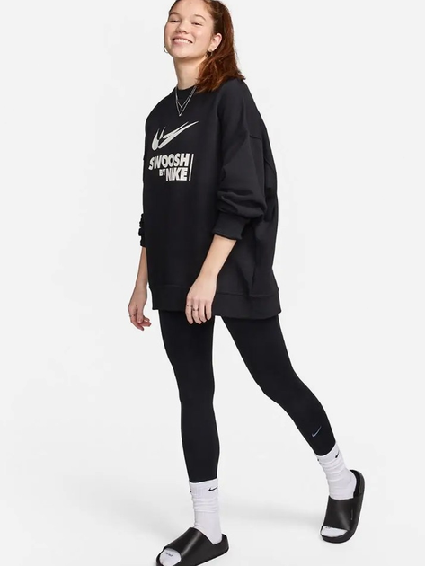 Legginsy sportowe damskie Nike W Nk Df One Hr Tight FN3226-010 S Czarne (197593028013) - obraz 3