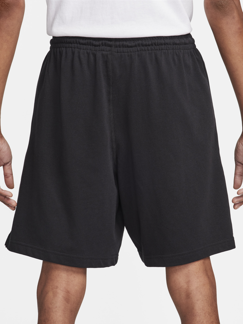 Spodenki męskie bawełniane Nike M Nk Club Knit Short FQ4359-010 L Czarne (196974839859) - obraz 2
