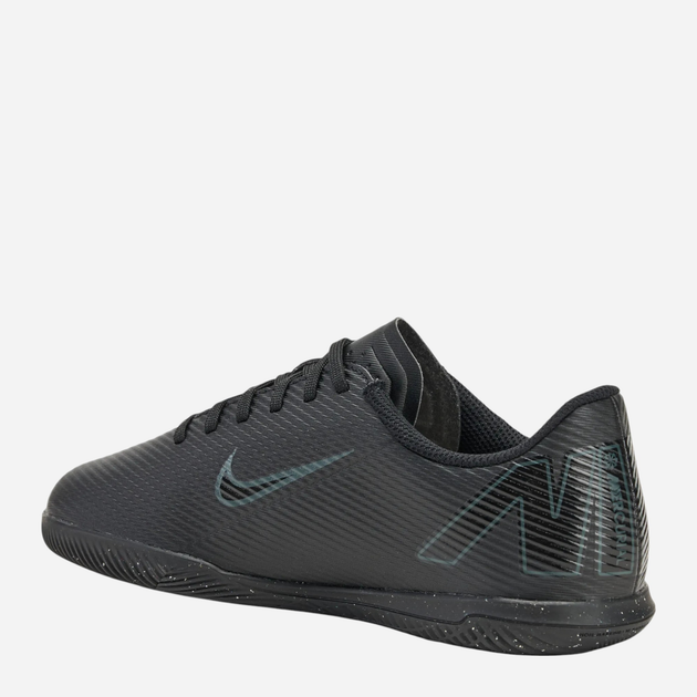 Buty piłkarskie halówki młodzieżowe chłopięce Nike Jr Vapor 16 Club Ic FQ8289-002 37.5 (5YUS) Czarne (197597303796) - obraz 3