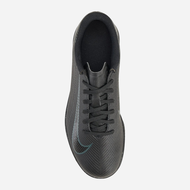 Buty piłkarskie halówki młodzieżowe chłopięce Nike Jr Vapor 16 Club Ic FQ8289-002 35.5 (3.5YUS) Czarne (197597341217) - obraz 5
