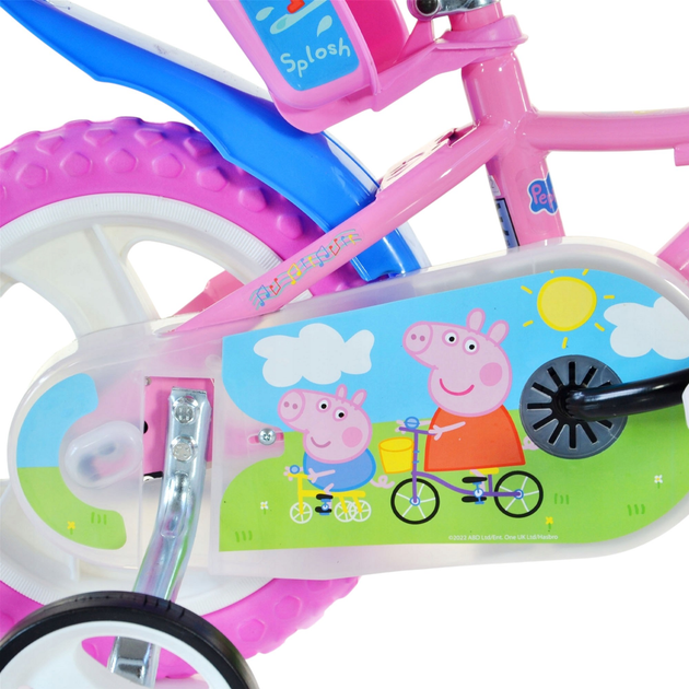 Rower dziecięcy Dino Bikes Świnka Peppa 12" (DINO124RL-PGS) - obraz 4