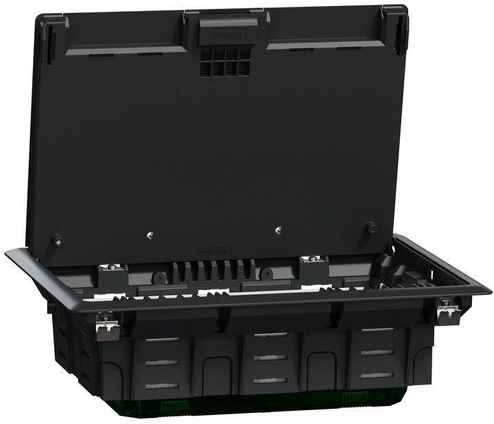 Напольный лючок Schneider Electric Unica System+ пластиковый 8 модулей L (INS52124) - Фото 1 Напольный лючок Schneider Electric Unica System+ пластиковый 8 модулей L (INS52124) - изображение 1