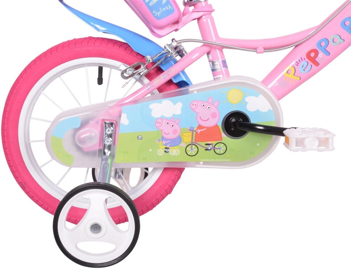Rower dziecięcy Dino Bikes Świnka Peppa 14" (DINO144R-PGS) - obraz 4