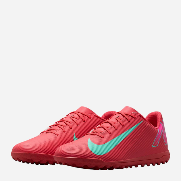 Buty piłkarskie turfy męskie Nike Vapor 16 Club Tf FQ8446-800 40 (7US) Czerwone (197859024308) - obraz 2