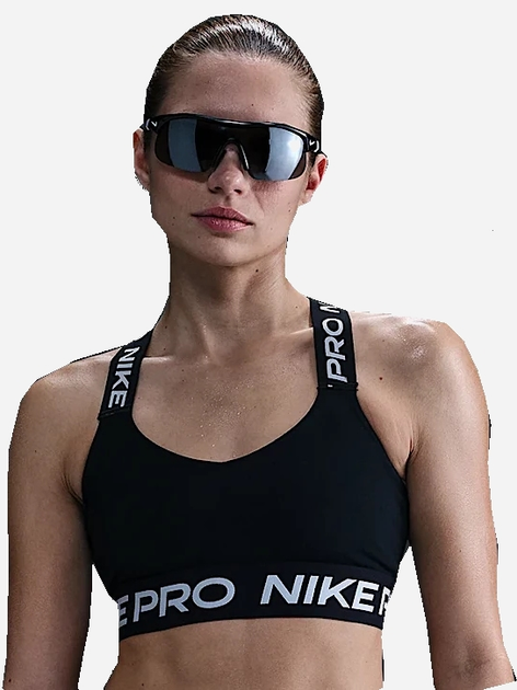 Спортивний топ для фітнесу жіночий Nike W Np Bra Tt HF5372-010 XS Чорний (197602864106) - зображення 1
