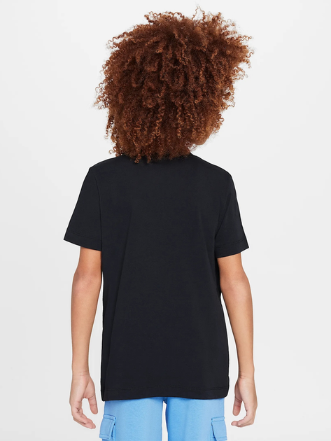 Koszulka chłopięca Nike B Nsw Si Graphic Tee HV6970-010 122-128 cm (XS) Czarna (197861862783) - obraz 2