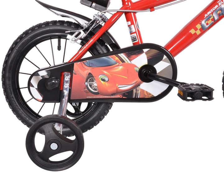 Rower dziecięcy Dino Bikes Auta 14" (DINO414U-CR) - obraz 4