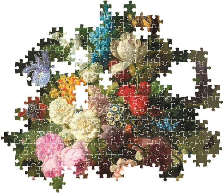 Puzzle Clementoni Museum Van Dael Bowl of Flowers 1000 elementów 39970 (8005125399703) - obraz 3