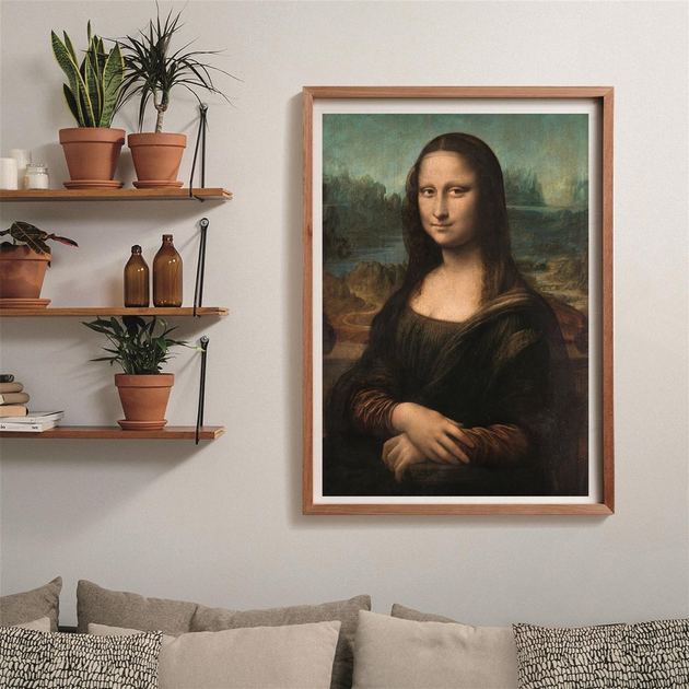 Puzzle Clementoni Museum Leonardo Gioconda 1000 elementów 37085 (8005125370856) - obraz 4