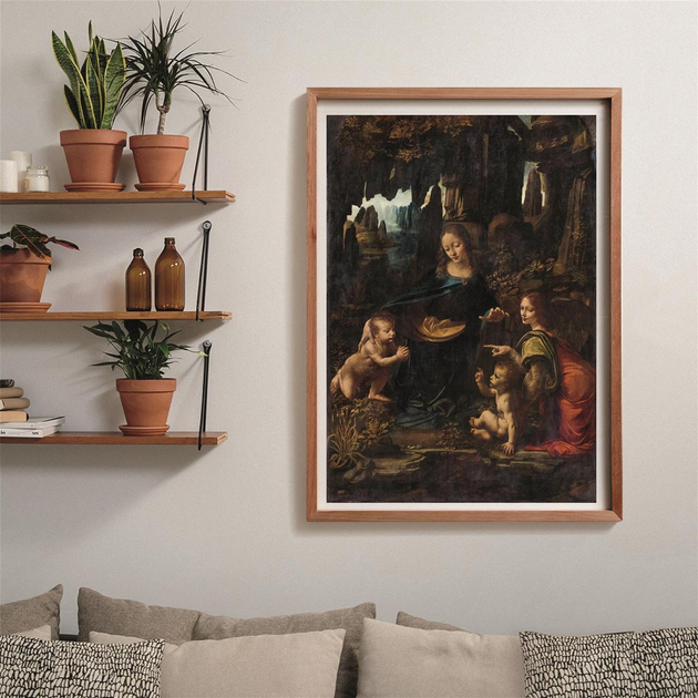 Puzzle Clementoni Museum The Virgin Of The Rocks 1000 elementów 37088 (8005125370887) - obraz 4