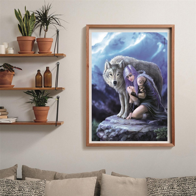 Пазл Clementoni Museum Anne Stokes Захисник 1000 елементів 39958 (8005125399581) - зображення 4