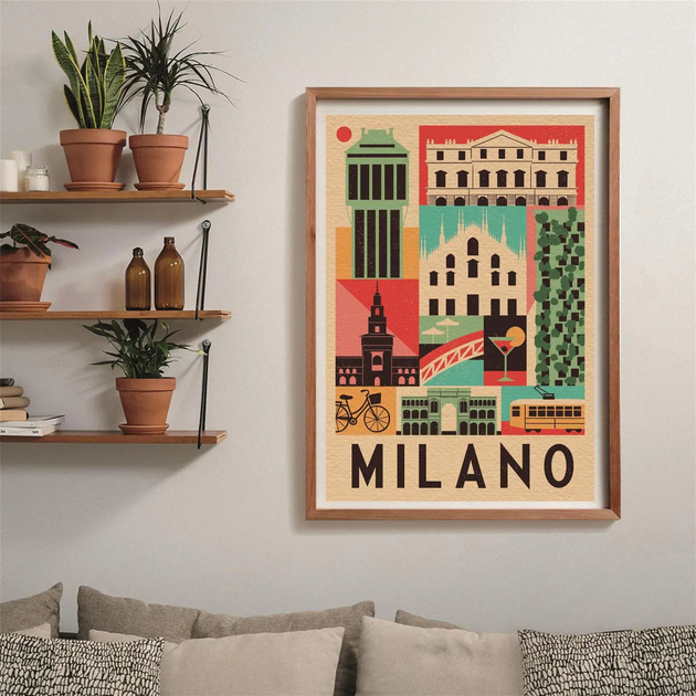 Puzzle Clementoni Style in the City: Milan 1000 elementów 39842 (8005125398423) - obraz 4