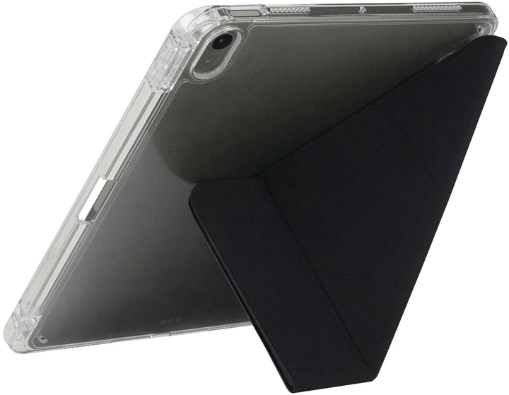 Чехол для планшета BeCover Ultra Slim Origami Transparent для Apple iPad 10.9" (2022/2024)/iPad (А16) 2025 11" с креплением для стилуса Apple Pencil Black (BC_712938) - изображение 2