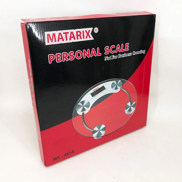 Весы напольные электронные MATARIX MX-451A 180 кг круглые, весы для взвешивания людей - изображение 11