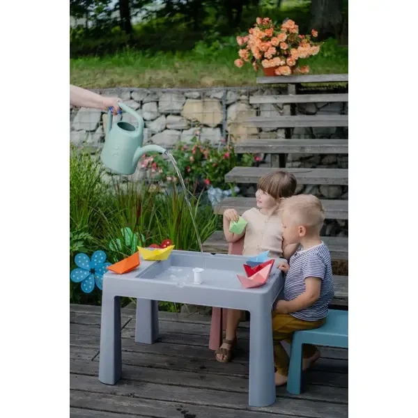 Комплект детской мебели (стол, 2 стула) Tega Baby Teggi Multifun Turquoise-Pink (TI-011-174) - изображение 2