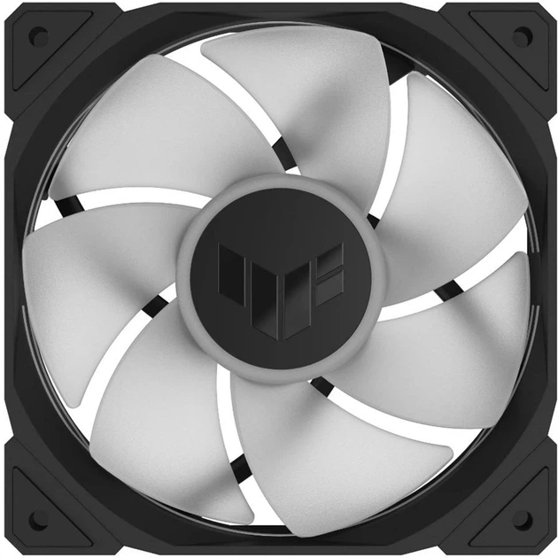 Zestaw wentylatorów ASUS TUF Gaming TR120 ARGB Triple Pack Reverse Blade Black (90DA00D0-B09020) - obraz 9