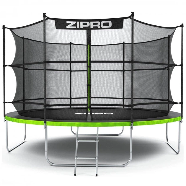 Батут Zipro Jump Pro 12FT 374см з внутрішньою сіткою - Фото 1 Батут Zipro Jump Pro 12FT 374см з внутрішньою сіткою - изображение 1