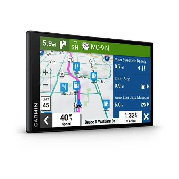 GPS-навігатор автомобільний Garmin DriveSmart 76 MT-S (010-02470-10) - Фото 3 GPS-навігатор автомобільний Garmin DriveSmart 76 MT-S (010-02470-10) - зображення 3