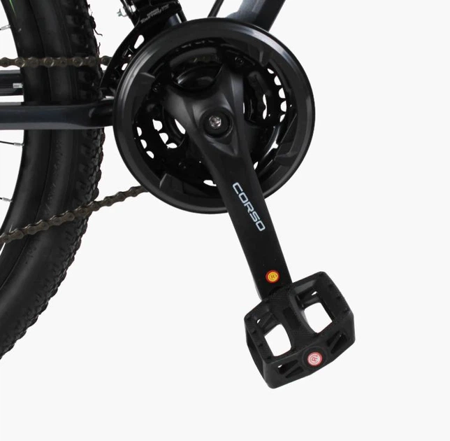 Спортивний алюмінієвий велосипед Corso "Dark-X" 29 дюймів DX-29904 Shimano 21 швидкість - Фото 7 Спортивний алюмінієвий велосипед Corso "Dark-X" 29 дюймів DX-29904 Shimano 21 швидкість - зображення 7