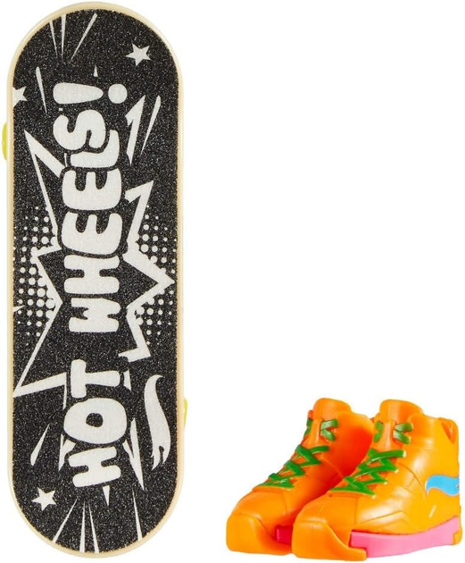 Zestaw zabawkowy Hot Wheels Deskorolka Powerful Punch + buty do jazdy palcami HVK17 (0194735206070) - obraz 3