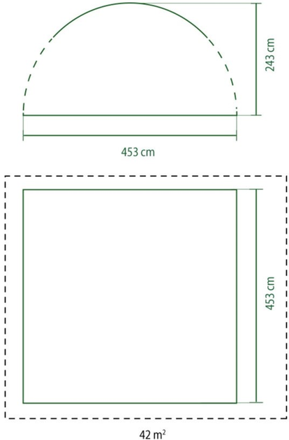 Namiot imprezowy Coleman Dome Shelter XL 4.5 x 4.5 m (2000025128) - obraz 6