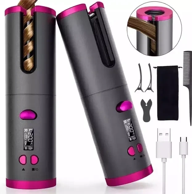 Бездротовий стайлер для завивання волосся ramindong hair curler rd-060 - зображення 6