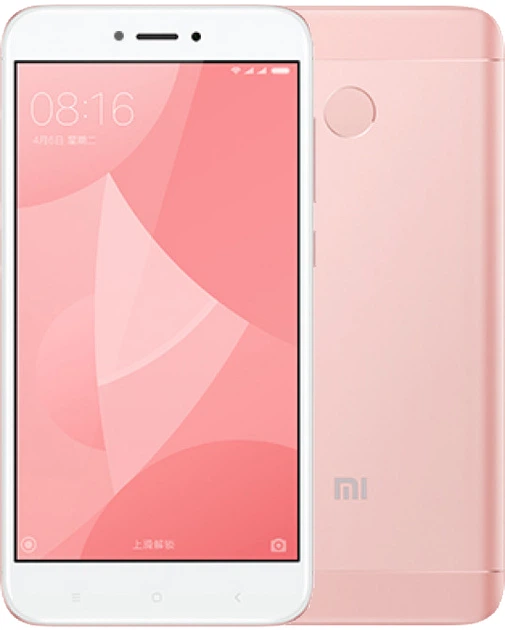 Мобільний телефон Xiaomi Redmi 4X 2/16GB Pink - Фото 1 Мобільний телефон Xiaomi Redmi 4X 2/16GB Pink - зображення 1