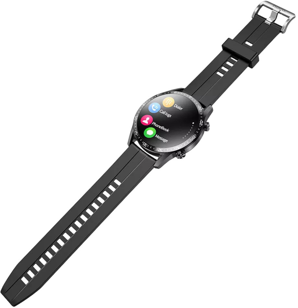 Smartwatch Hoco Y2 Pro Sports Black (HOCOACC38) - obraz 4