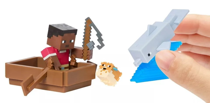 Фігурки Mattel Minecraft Sailor Zuri & Blowfish JCN50 (0194735273584) - зображення 4