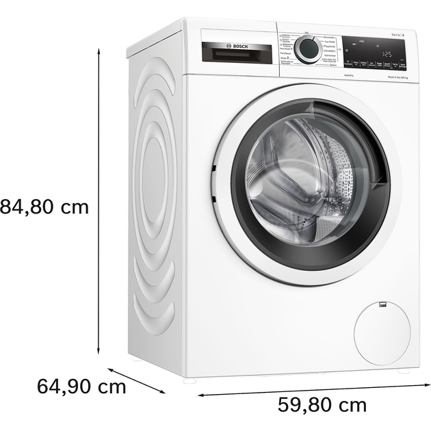 Прально-сушильна машина Bosch Serie 4 WNA13470 (4242005250073) - зображення 6