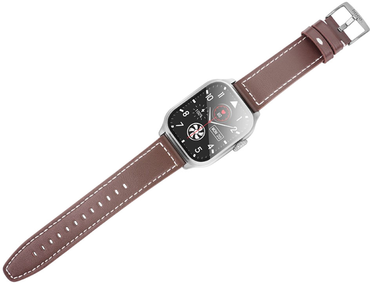 Smartwatch Hoco Y17 Sports Silver (HOCOACC91) - obraz 3