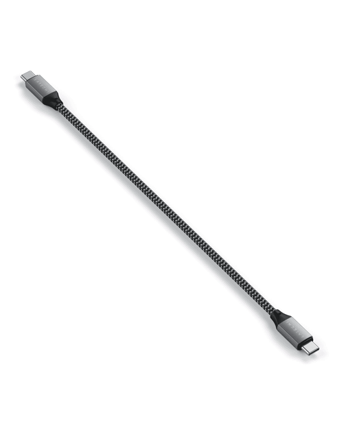 Кабель USB-C to USB-C Satechi 100W Space Gray (25 cm) (ST-TCC10M) - Фото 14 Кабель USB-C to USB-C Satechi 100W Space Gray (25 cm) (ST-TCC10M) - зображення 14