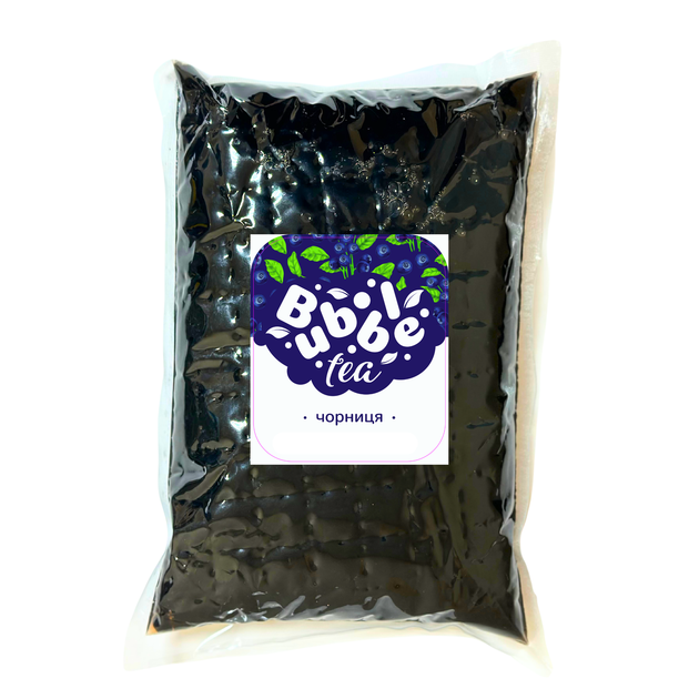 Bubble Tea ( Бабл Ті ) кульки "Чорниця" 1,8 кг - Фото 2 Bubble Tea ( Бабл Ті ) кульки "Чорниця" 1,8 кг - зображення 2